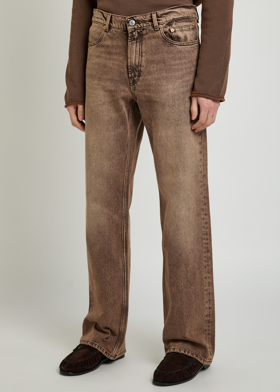  Our Legacy Carlson Cut Bootcut Jeans - Brown - 34 (w34 / L) 