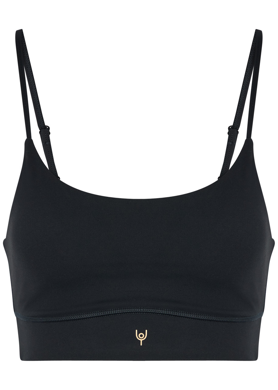 Now You Live Leamington Stretch-jersey bra top - Black - 8 (UK8 / S)