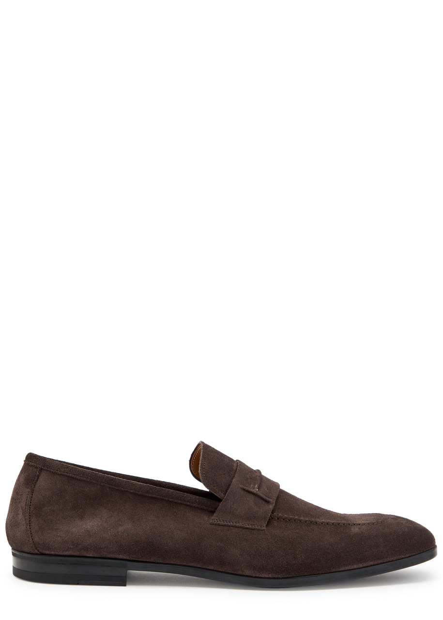 Tom Ford Suede Loafers - Brown - 43 (IT43 / UK9)