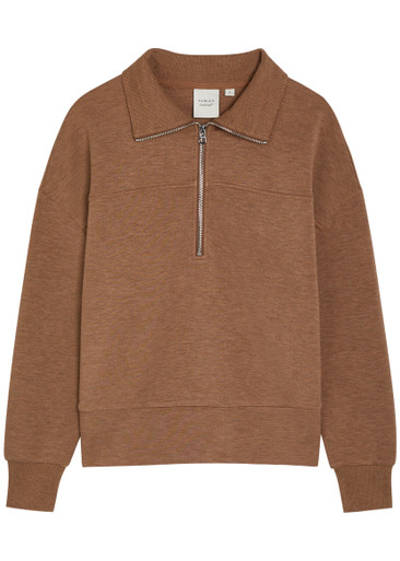 VARLEY Kayleigh half-zip stretch-jersey sweatshirt | Harvey Nichols