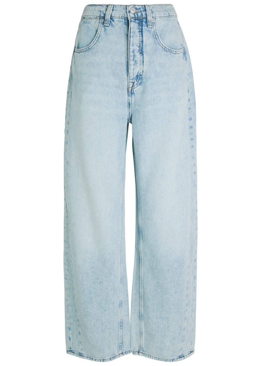 Free People Truro Wide-leg Jeans - Denim - 27 (W27 / UK8-10 / S)