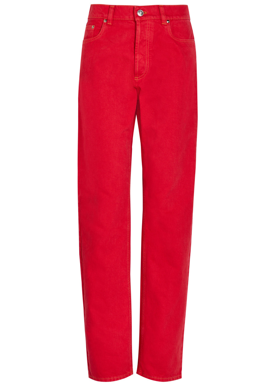 Versace Straight-leg Jeans - Red - 27 (W27 / UK8-10 / S)