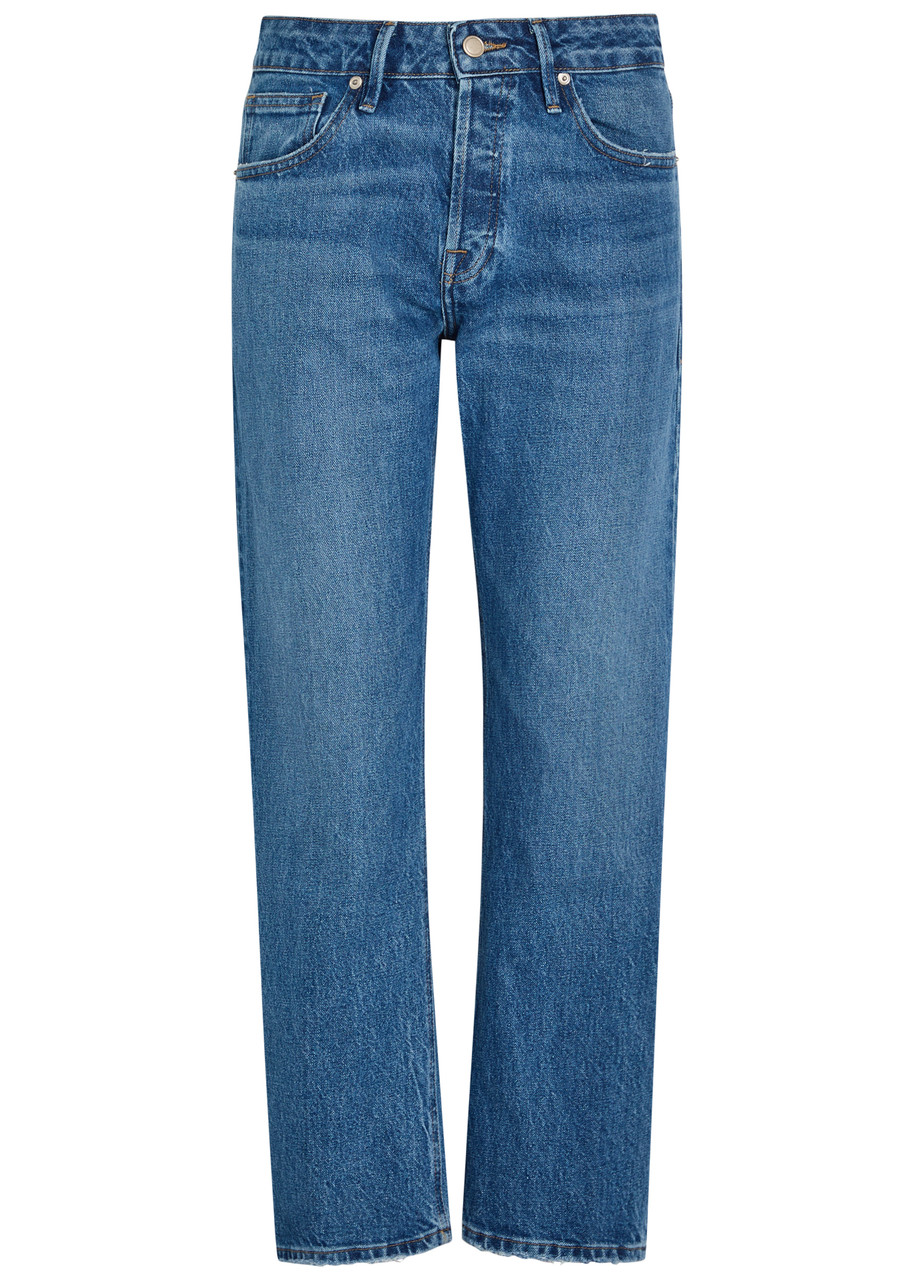 Good American Vintage Straight Ankle Jeans - Navy - 29 (W29 / UK12 / M)