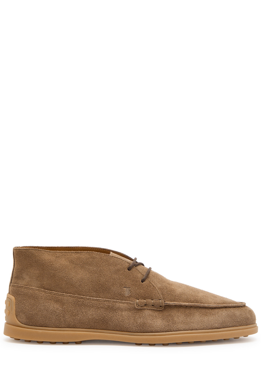 Tods Polacco Suede Boots – Brown – 11 (IT45 / UK11)
