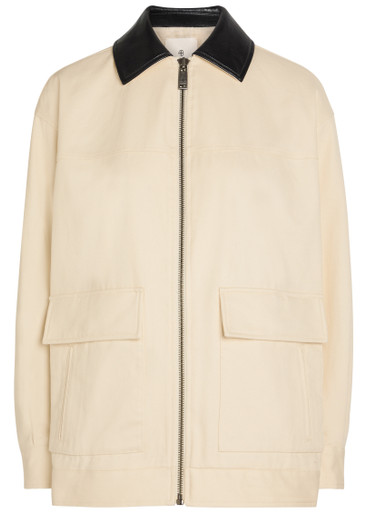 ANINE BING Holden twill jacket | Harvey Nichols