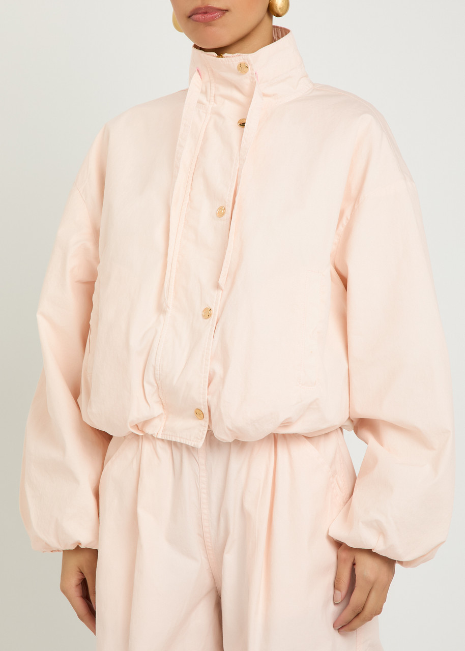  Rùadh The Aisla Cotton Jacket - Light Pink - L (uk14 / L) 