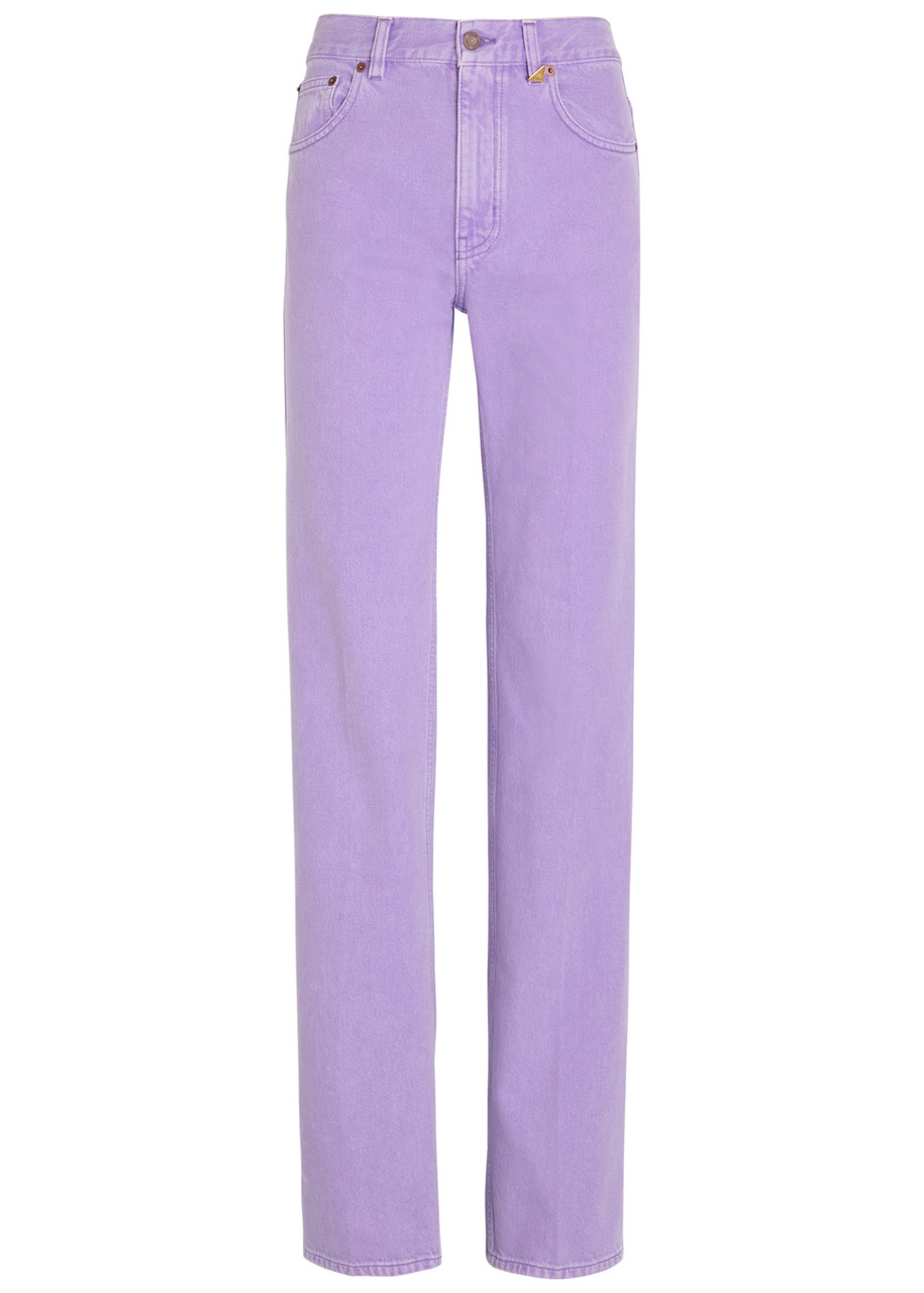 Chloe Straight-leg Jeans - Light Purple - 28 (W28 / UK10 / S)