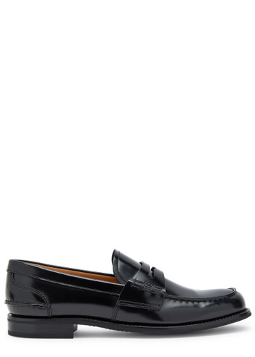 CHURCH'S Pembrey polished leather loafers | Harvey Nichols