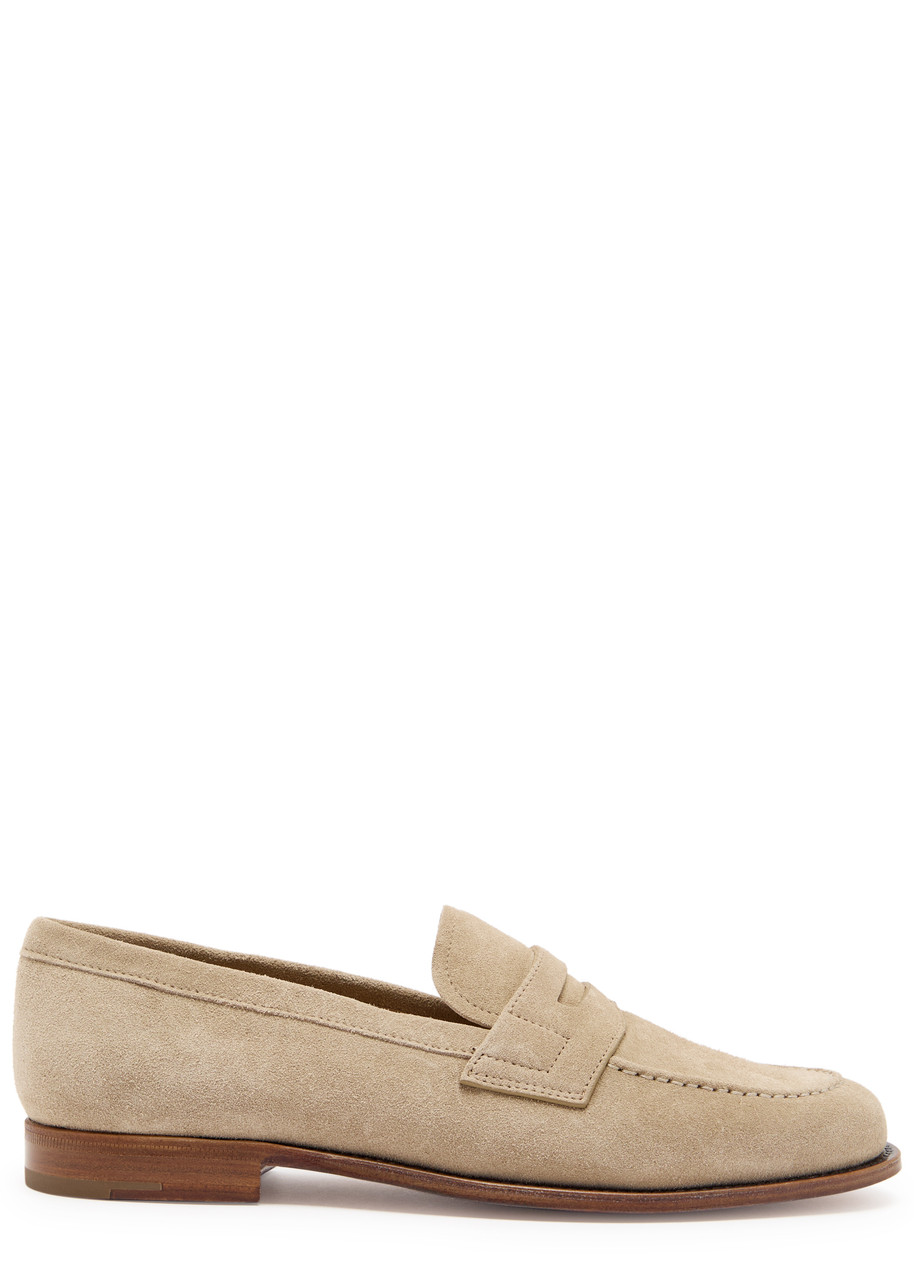 Church's Heswall Suede Loafers - Sand - 41 (IT41 / UK8)