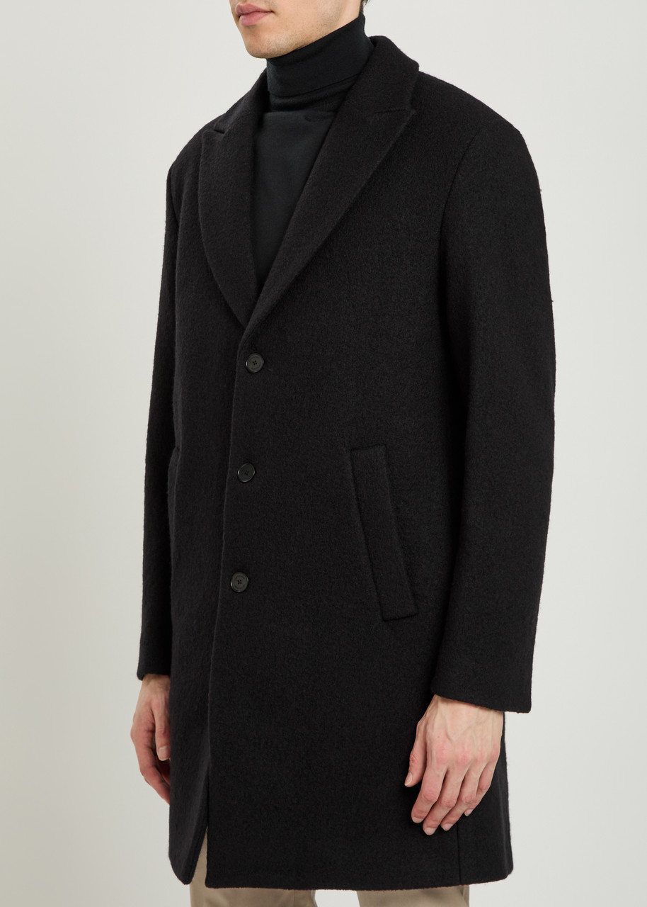  Lestrange Wool Coat - Black - Xl 