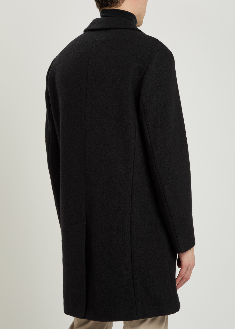  Lestrange Wool Coat - Black - Xl 