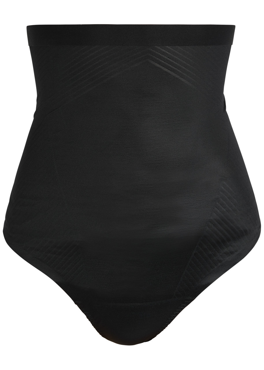 Spanx Invisible High-waist Sculpting Thong - Black - L (UK14 / L)