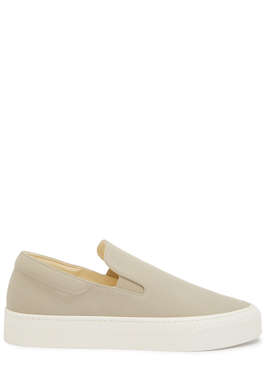 The Row MH Canvas Sneakers - Cream - 41 (IT41 / UK8)