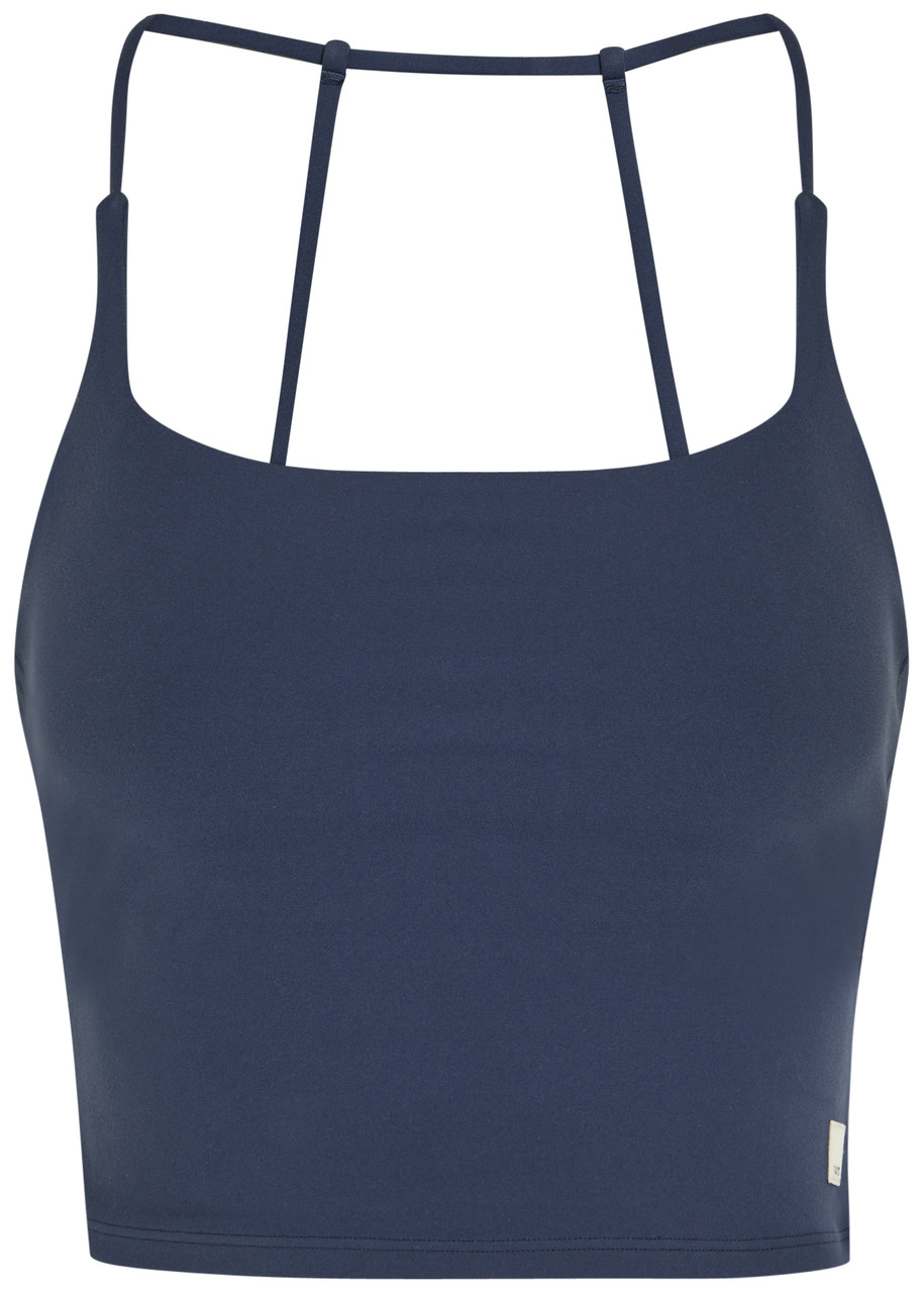 Vuori Allthefeels Stretch-jersey Workout Tank top - Navy - S (UK8-10 / S)