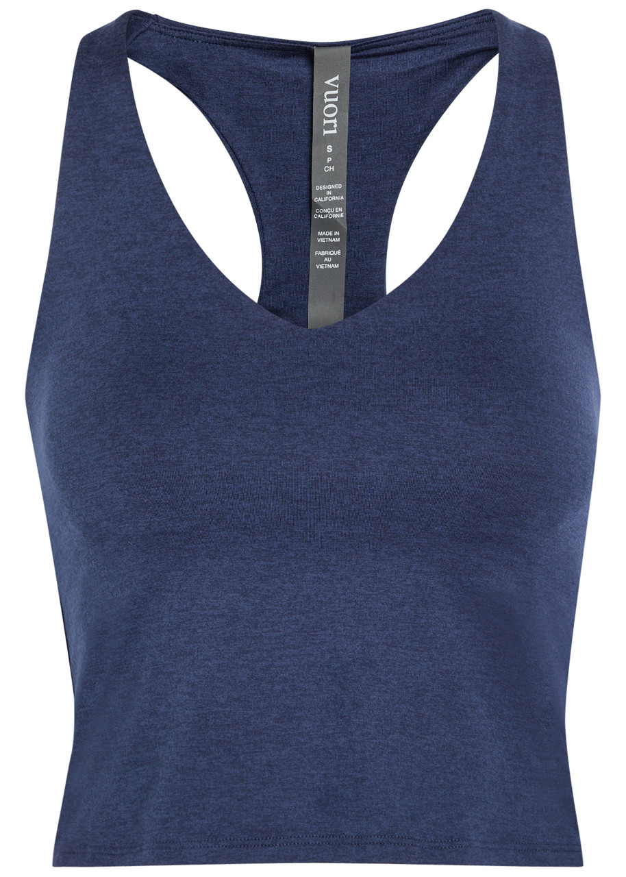 Vuori Halo Performance 2.0 Jersey Workout Tank top - Navy - L (UK14 / L)