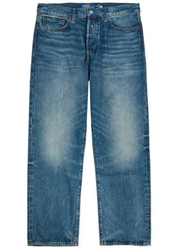 POLO RALPH LAUREN Classic Vintage tapered-leg jeans | Harvey Nichols