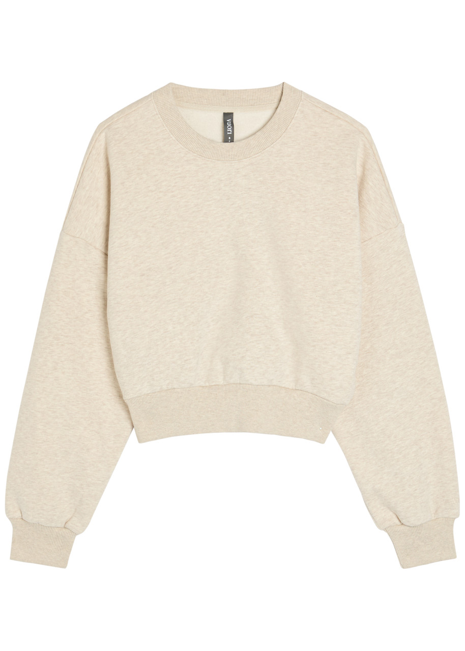 Vuori Restore Cotton-blend Sweatshirt - Off White - XL (UK16 / XL)