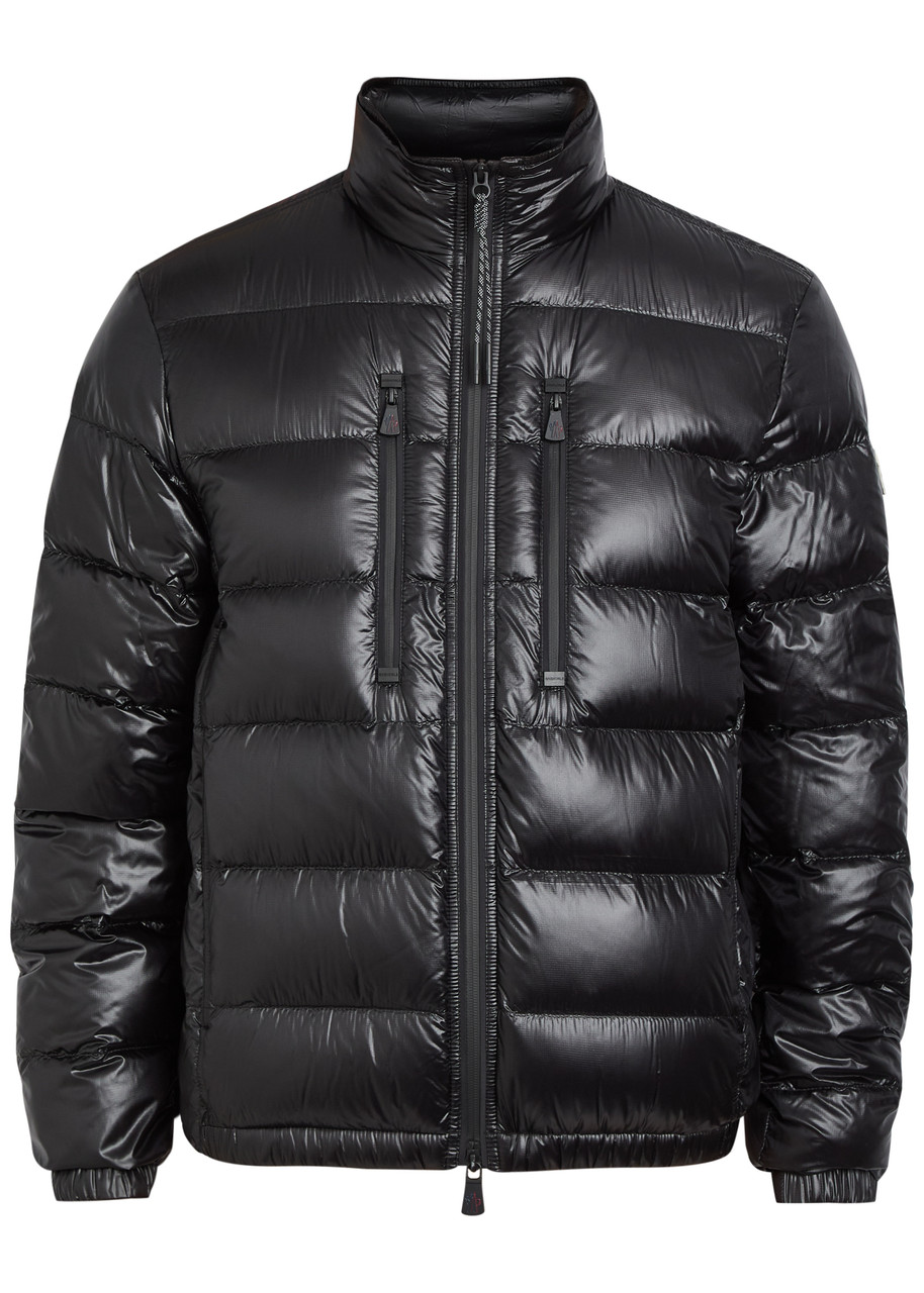 Moncler Grenoble Logo-appliquéd Padded Shell Jacket - Black - 3 (UK40 / L)