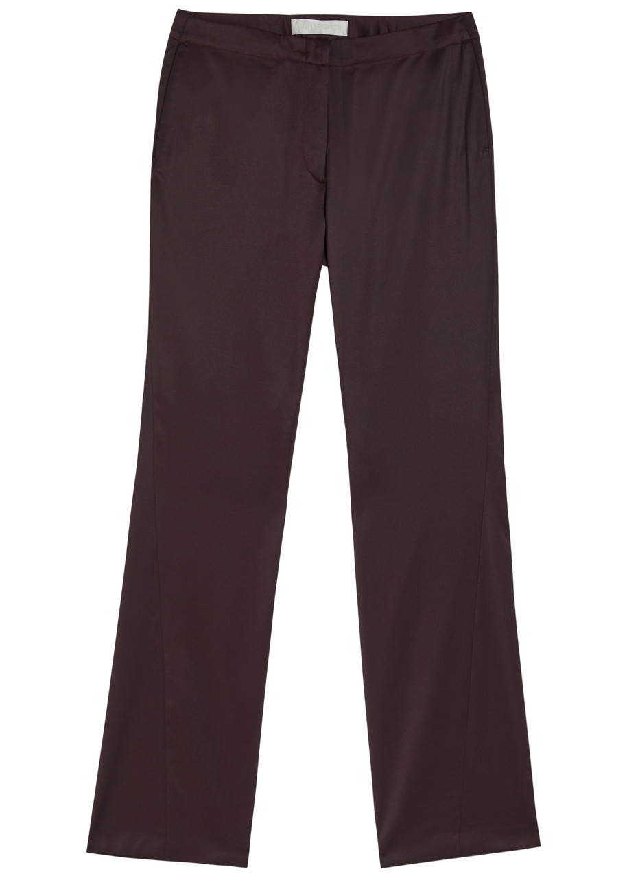 Our Legacy Poise Straight-leg Trousers - Dark Brown - 38 (UK10 / S)
