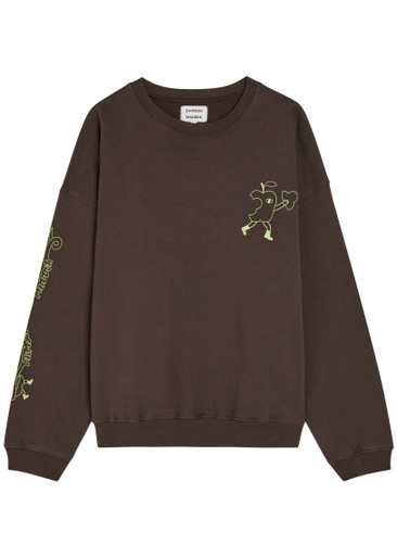 DAMSON MADDER Cafe Pronto printed cotton sweatshirt | Harvey Nichols
