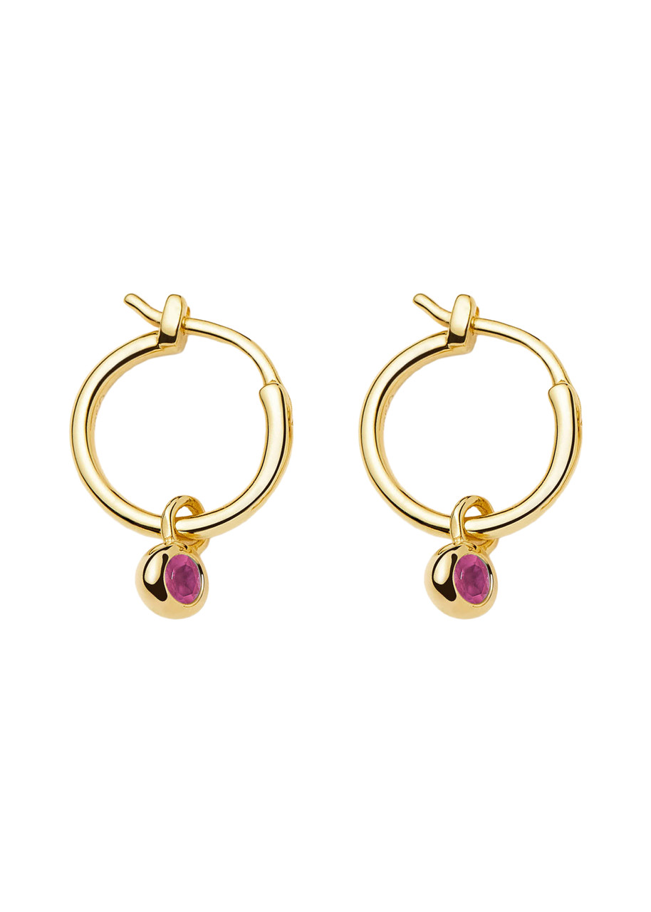 Missoma July Birthstone 18kt Gold Vermeil Earrings - One Size