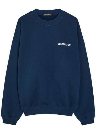 COLE BUXTON Sportswear logo-print cotton sweatshirt | Harvey Nichols