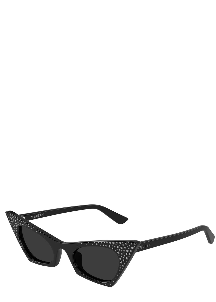 Alexander Mcqueen Cat-eye Sunglasses - Black - One Size