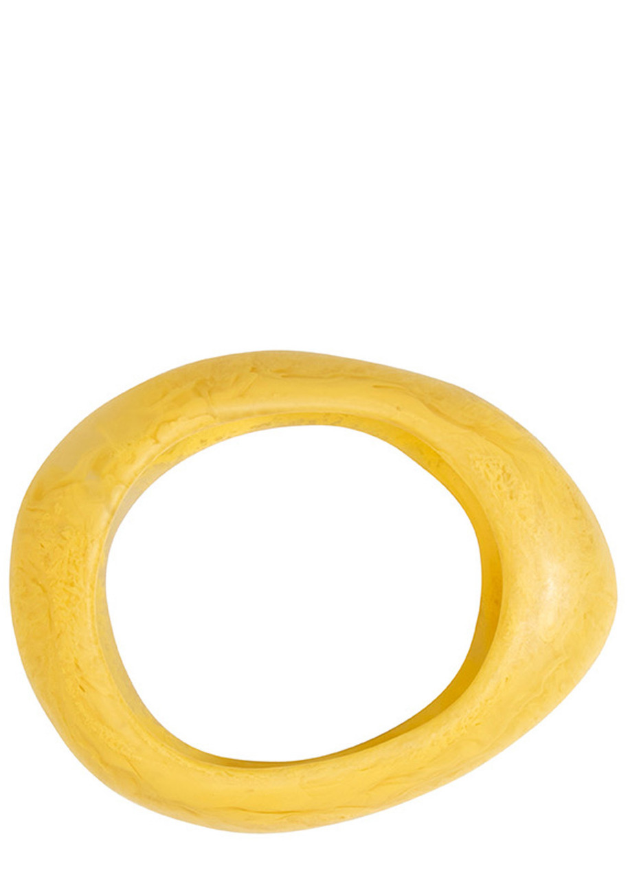  Dinosaur Designs Medium Rock Bangle - Yellow - One Size 