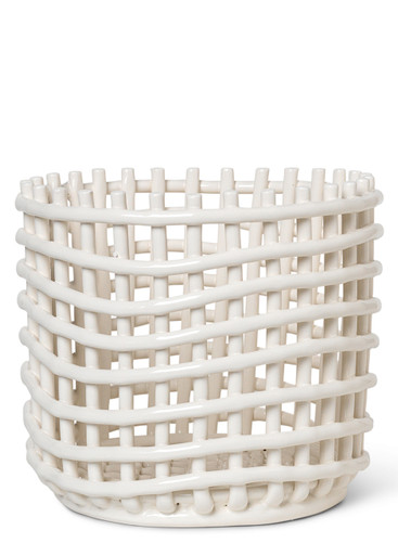 Ferm Living Ceramic Basket - Large