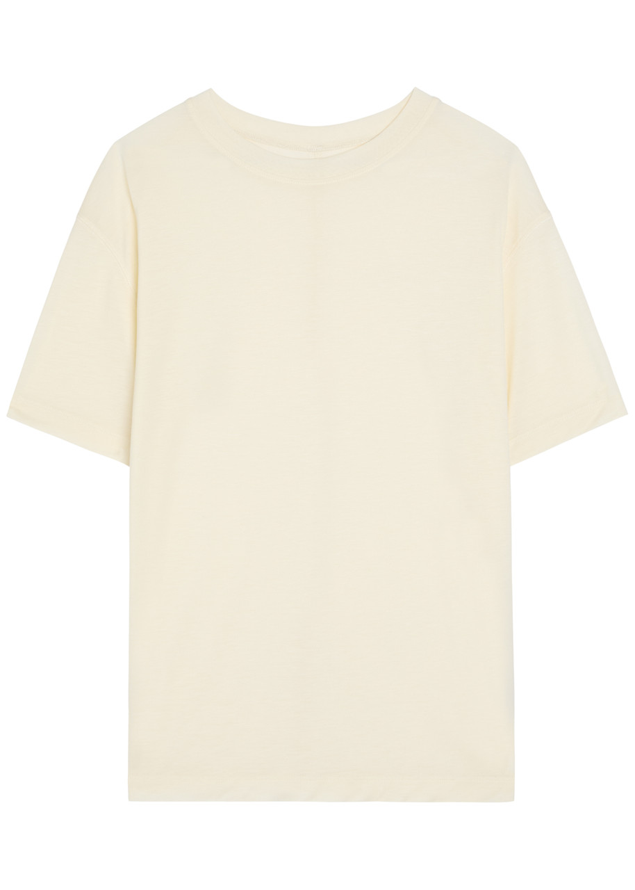 Another Tomorrow Boy Jersey T-shirt - White - XS (UK6 / XS)