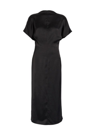 TOVE Aker low-back satin midi dress | Harvey Nichols