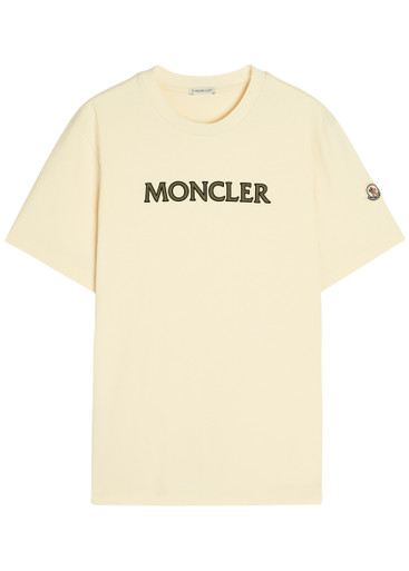 MONCLER Logo cotton T-shirt | Harvey Nichols