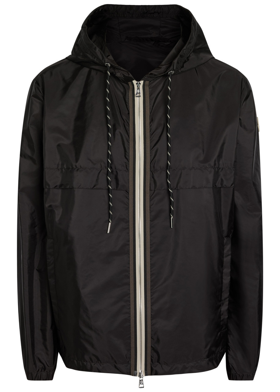 Moncler Nidge Hooded Nylon Jacket - Black - 5 (UK44 / Xxl)