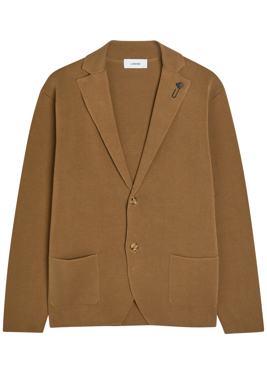 Lardini Cotton Cardigan - Brown - L