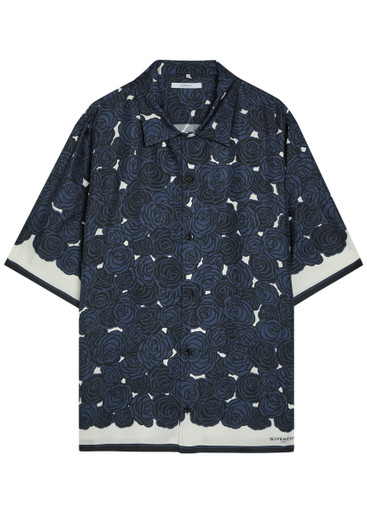 GIVENCHY Printed silk shirt | Harvey Nichols