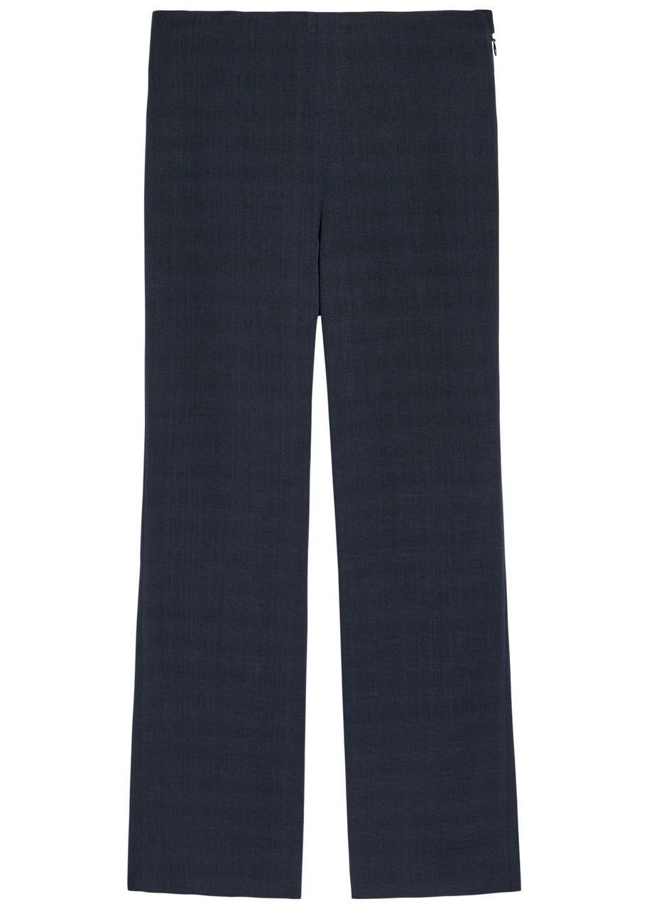Blaze Milano Morelia Flared-leg Woven Trousers - Black - 0 (UK6 / XS)
