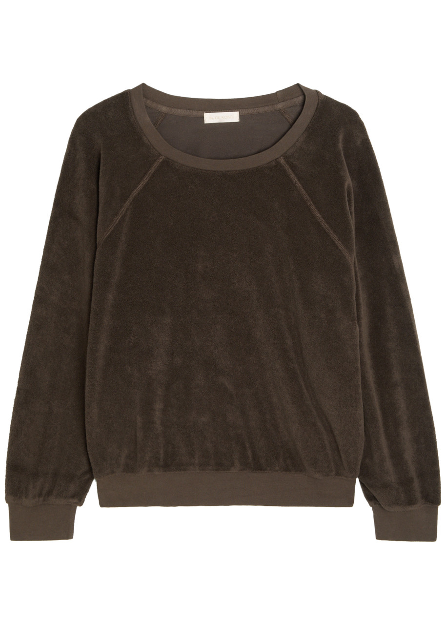 Suzie Kondi Samos Terry Sweatshirt - Brown - S (UK8-10 / S)