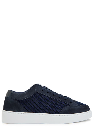 CLEENS Luxor Slim panelled mesh-knit sneakers | Harvey Nichols