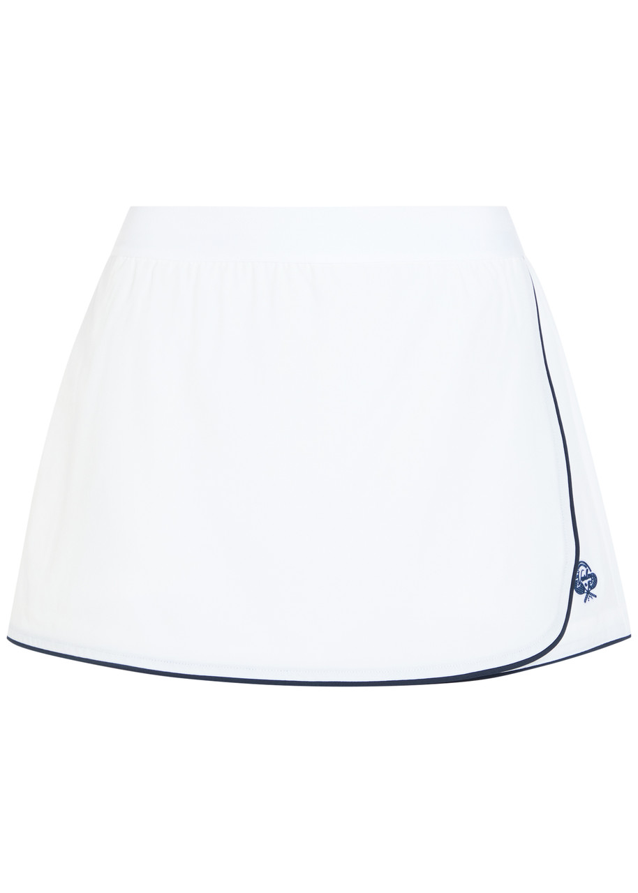 Varley Anaya 13.5 Stretch-woven Skort - White - L (UK14 / L)