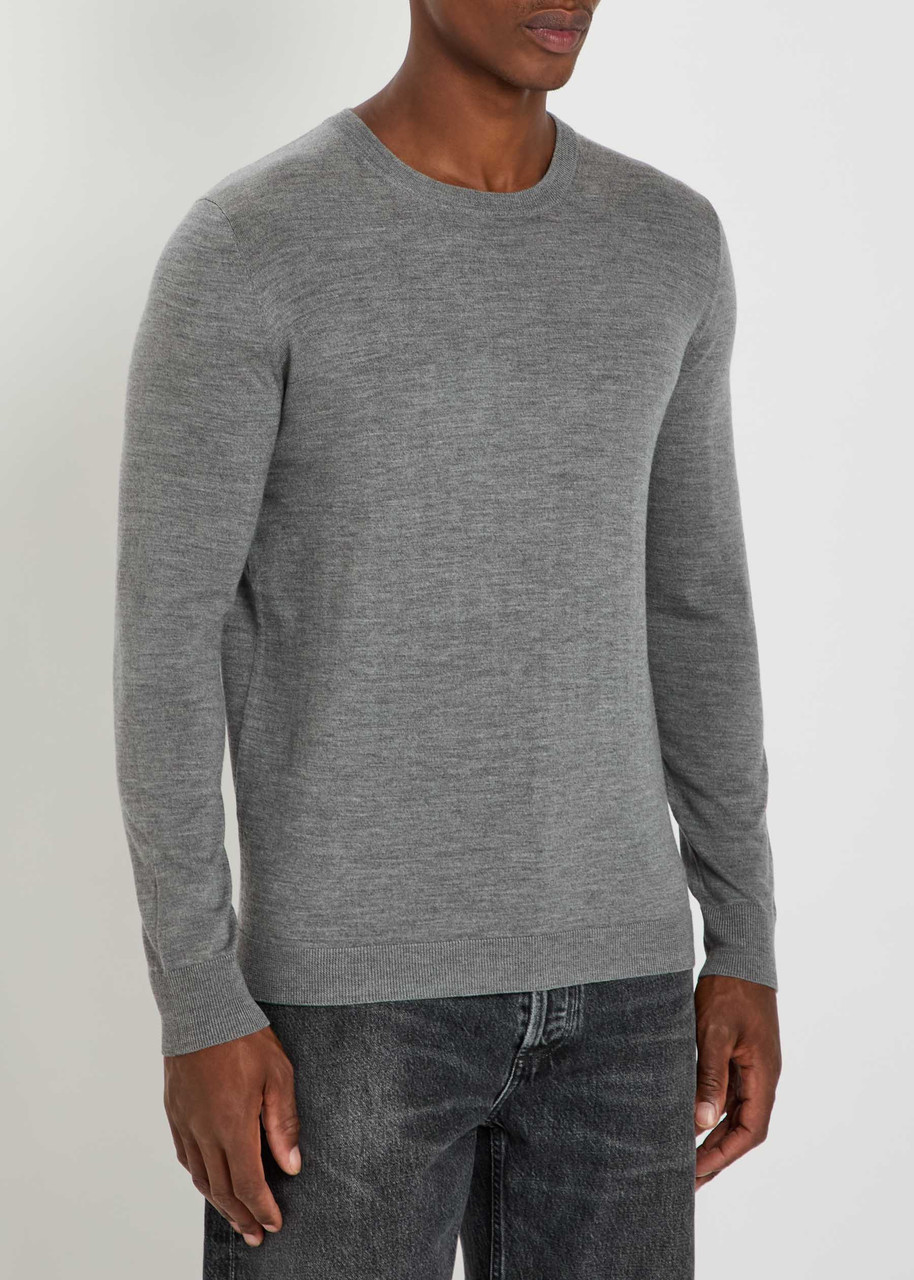  Allude Wool Jumper - Grey - Xxl 
