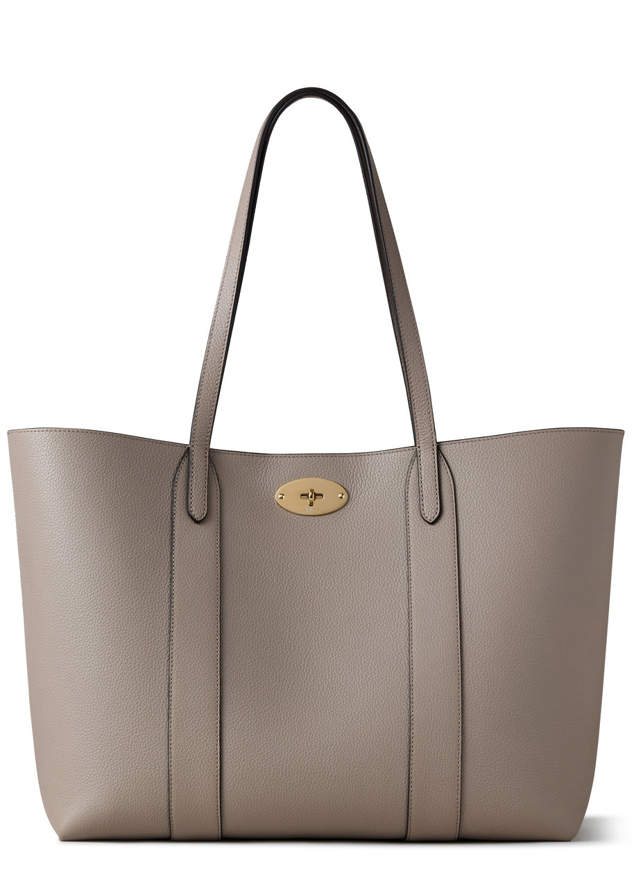 Mulberry Bayswater Grained Leather Small Tote bag - Taupe - One Size
