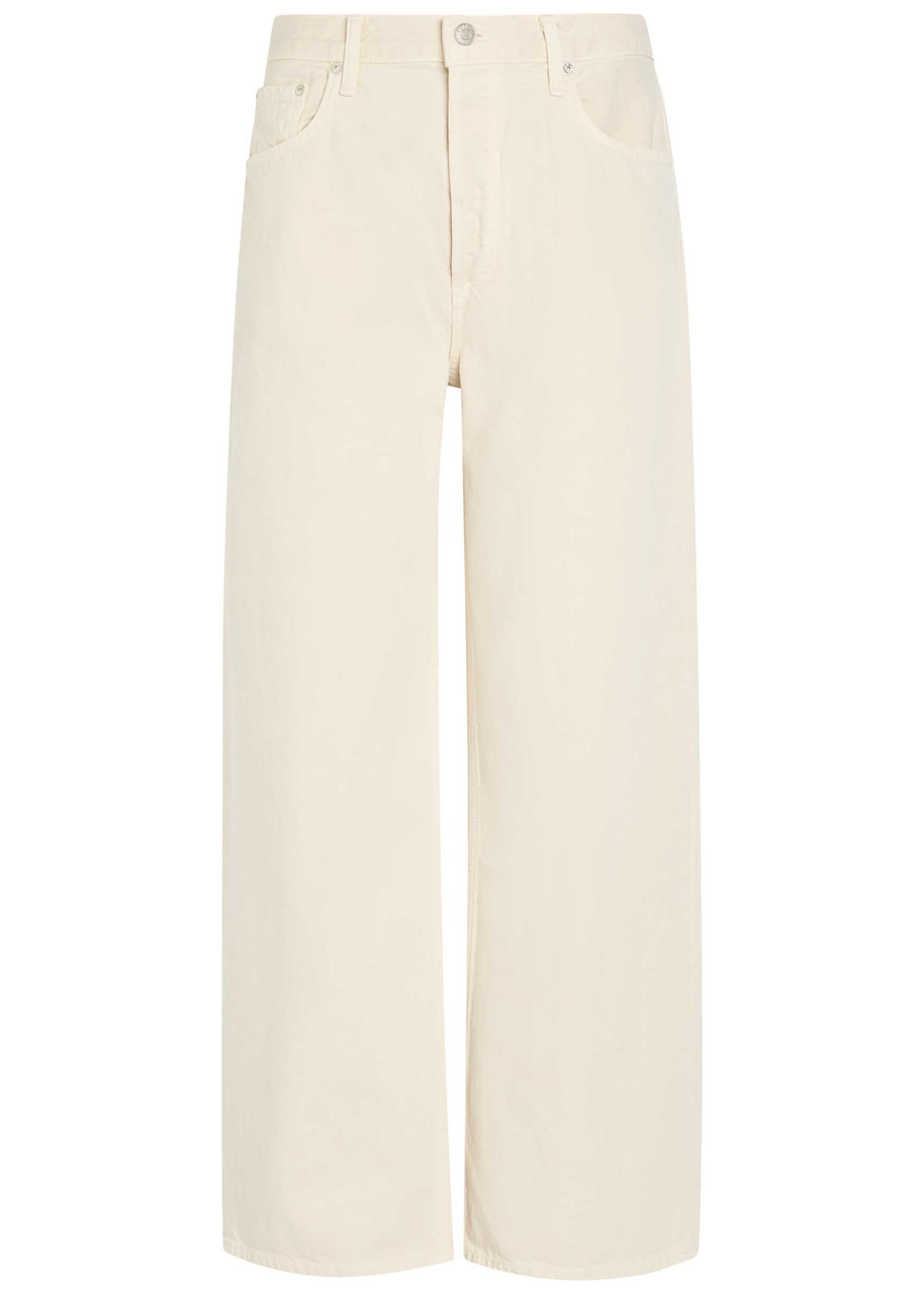 Agolde Low Slung Baggy Wide-leg Jeans - Light Brown - 24 (W24 / UK6 / XS)
