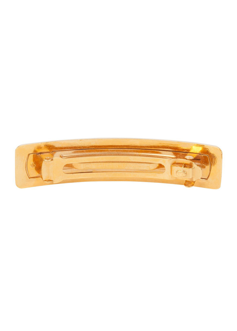  Susan Caplan Chanel Gold Hair Clip - One Size 
