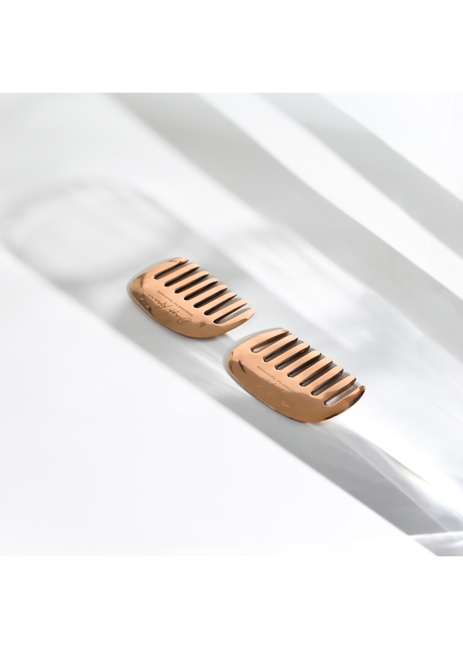  Dimple Amani Copper Comb 