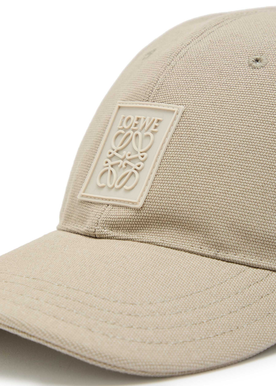  Loewe Anagram Canvas Cap - Grey - S 