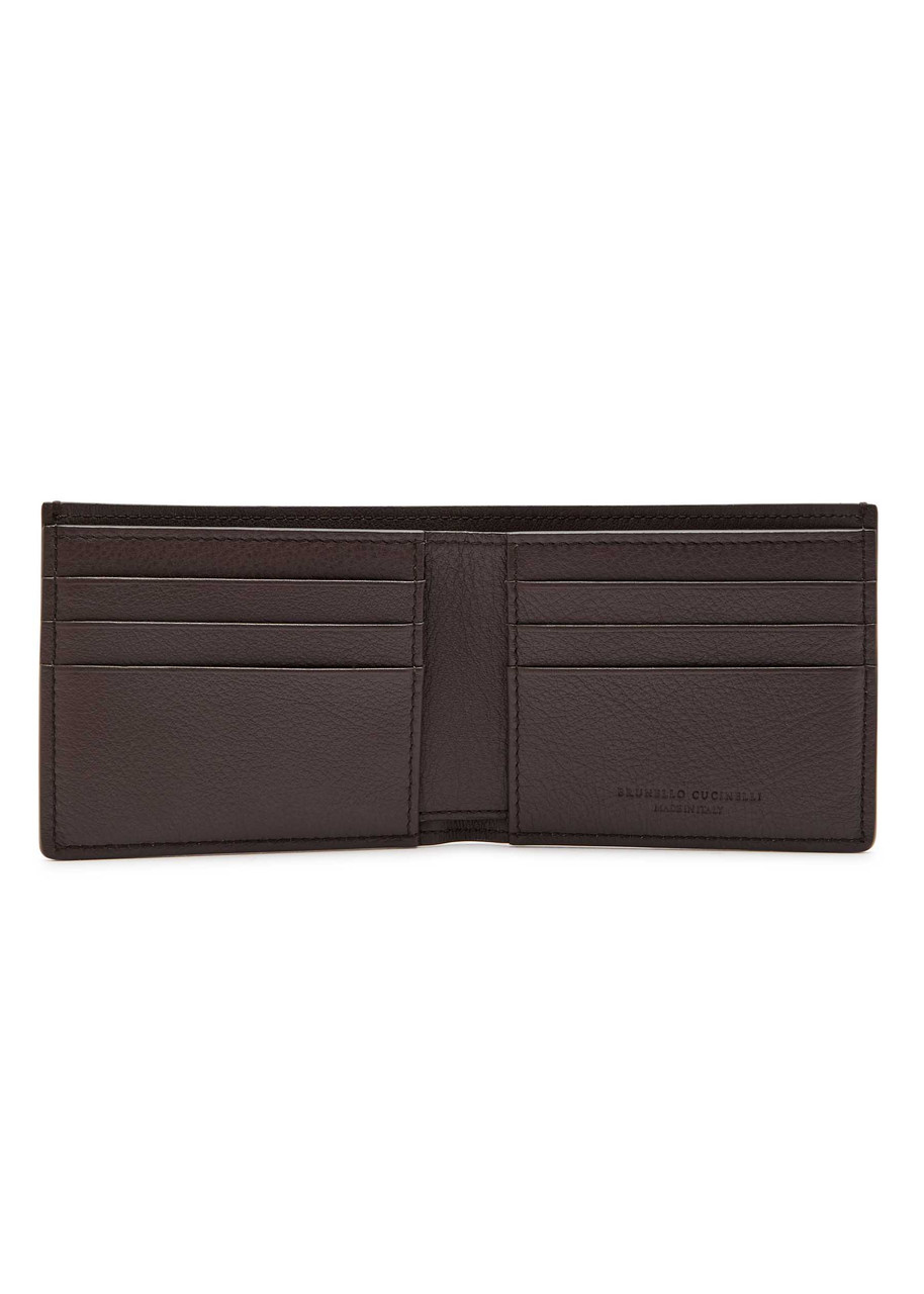  Brunello Cucinelli Logo-debossed Leather Wallet - Black - One Size 