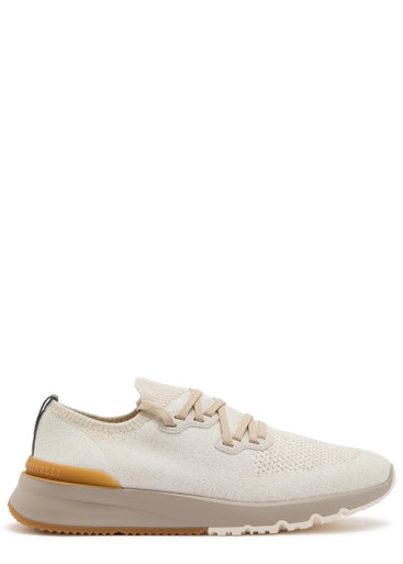 BRUNELLO CUCINELLI Knit sneakers | Harvey Nichols