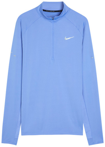 NIKE Dri-FIT quarter-zip stretch-jersey running top | Harvey Nichols
