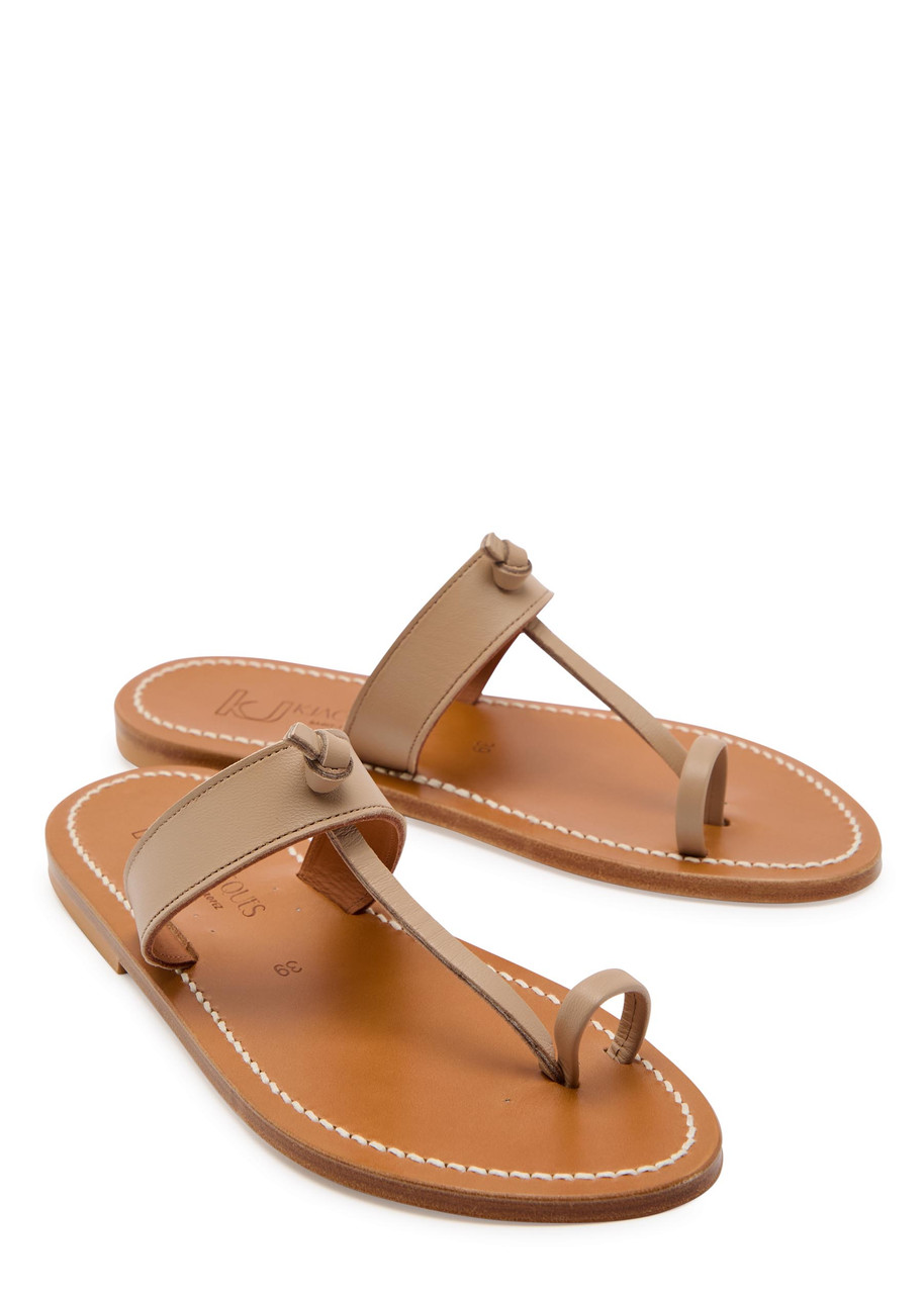  Kjacques Ganges Leather Sandals - Camel - 41 (it41 / Uk8) 