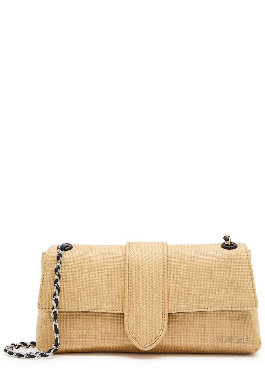 Jacquemus Le Bambino Chaîne Raffia Shoulder bag - Natural - One Size